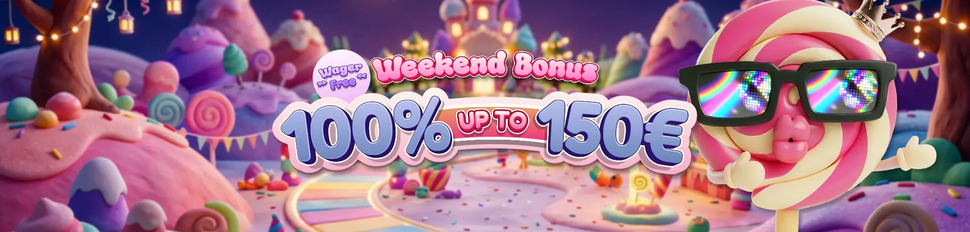 Welcome offer banner